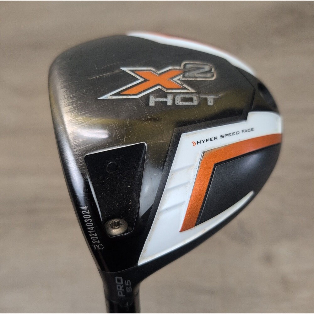Callaway X2 Hot Pro Driver 8.5° Aldila ATX65 Stiff Graphite Left Hand Golf 46"
